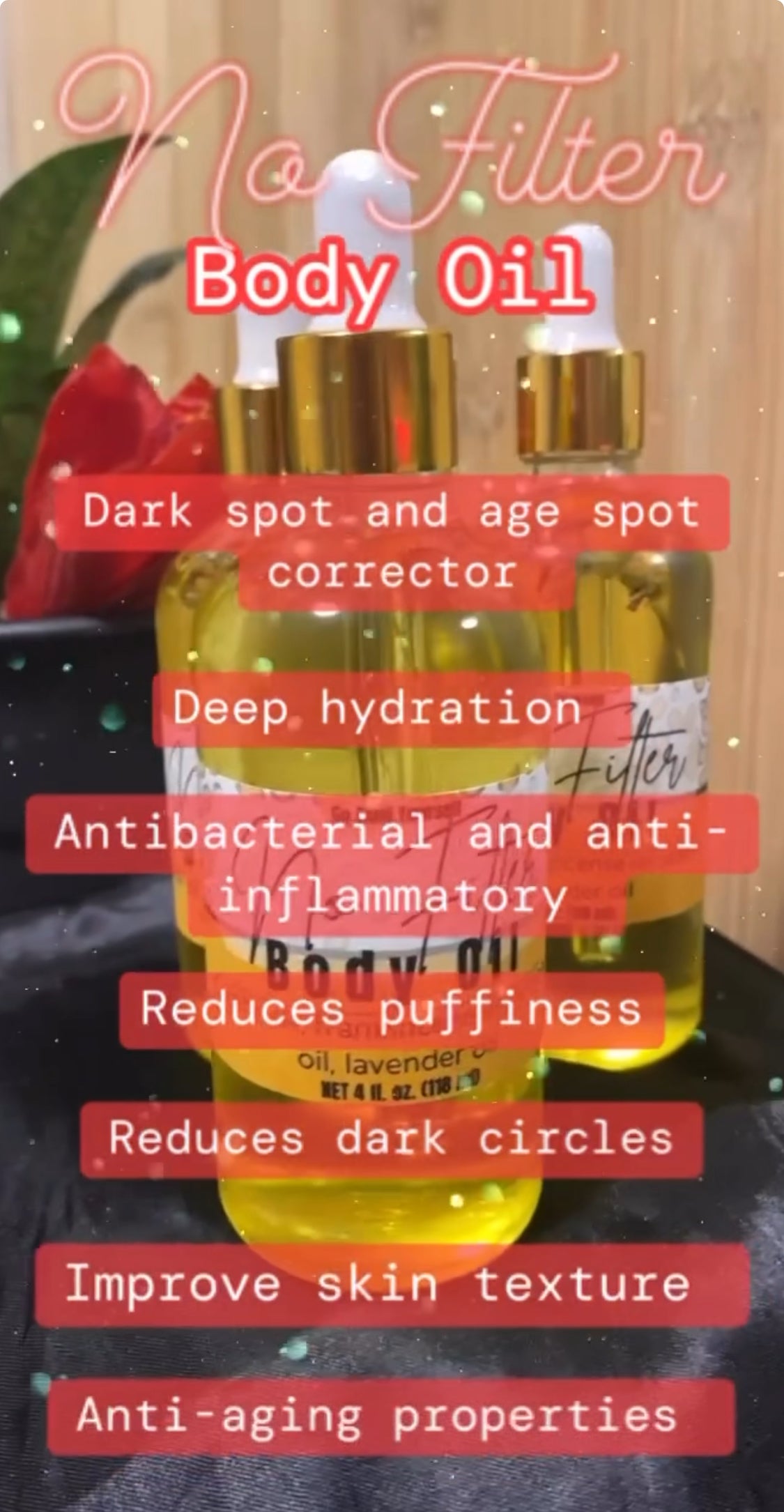 No Filter Body Oil